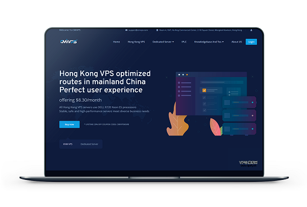 CMIVPS - 香港三网CN2云服务器5M $9.70/月
